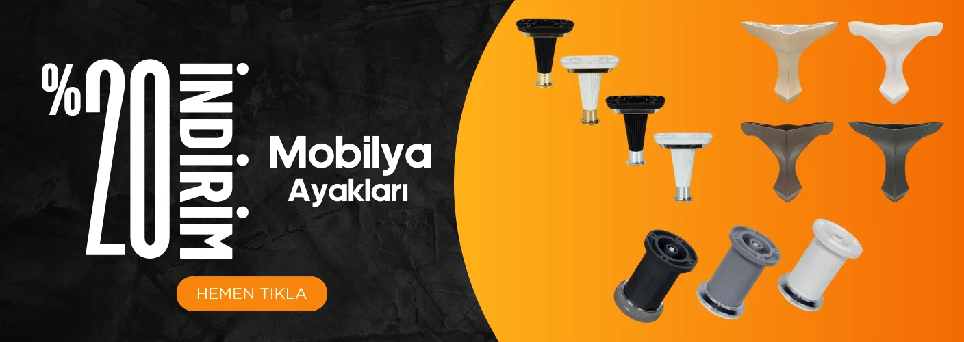 Dayanıklı Mobilya Ayakları ve Baza Aksesuarları